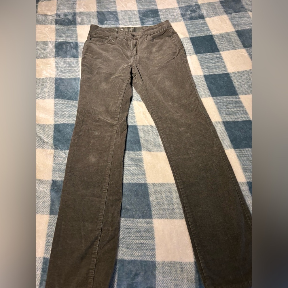 Green corduroy St. John’s bay. Never worn